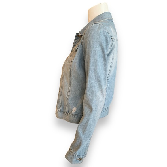 ABERCROMBIE KIDS WASHED DENIM JACKET. KIDS SIZE X-LARGE - Picture 4 of 9